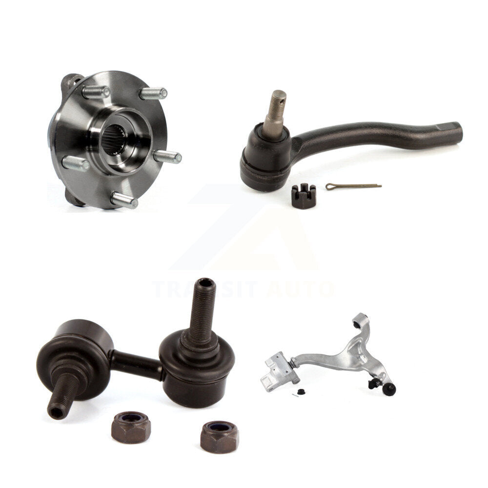 Bearing Lower Control Arm Outer Tie Rod Link Front Left Kit For INFINITI G37 G35