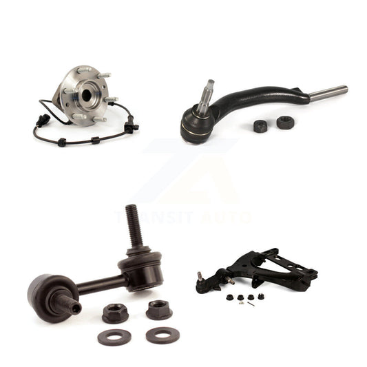 Bearing Lower Arm Outer Tie Rod & Link Front Left Kit For GMC Envoy Chevrolet XL