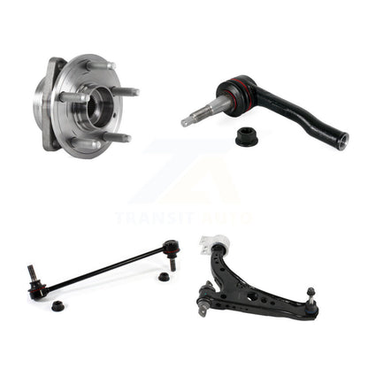 Hub Bearing Lower Arm Outer Tie Rod Link Front Left Kit For Chevrolet Cruze Volt