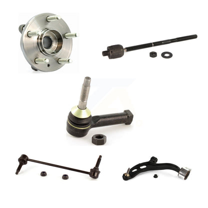 Bearing Lower Control Arm Tie Rod & Link Front Left Kit (5Pc) For Ford Flex MKS