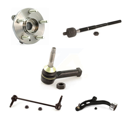 Bearing Lower Control Arm Tie Rod Link Front Left Kit (5Pc) For Ford Flex Taurus