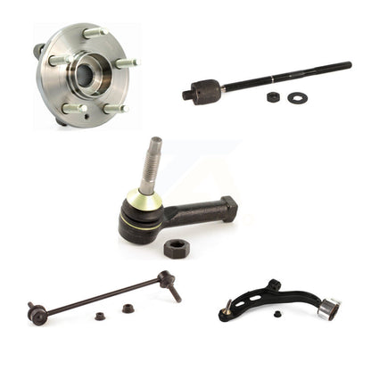 Bearing Lower Control Arm Tie Rod Link Front Left Kit (5Pc) For 2009 Lincoln MKS