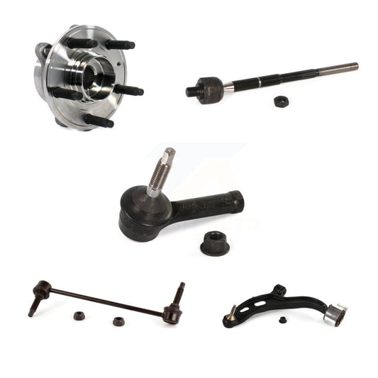 Bearing Lower Arm Tie Rod Link Front Left Kit (5Pc) For Ford Police Interceptor
