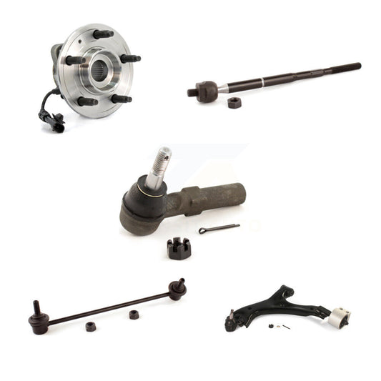 Bearing Lower Arm Tie Rod & Link Front Left Kit (5Pc) For 2007 Chevrolet Equinox