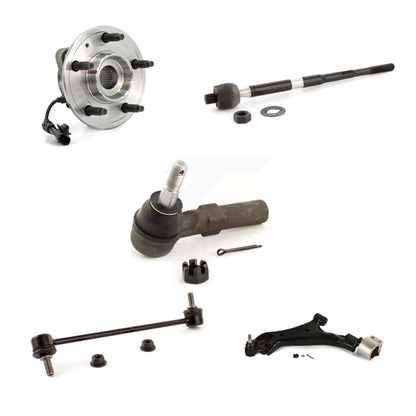 Bearing Lower Control Arm Tie Rod Link Front Left Kit (5Pc) For 08-10 Saturn Vue