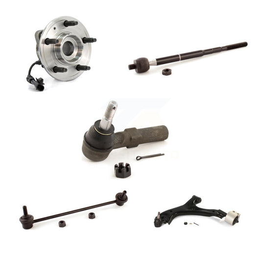 Bearing Lower Control Arm Tie Rod & Link Front Left Kit (5Pc) For Chevrolet 3.4L
