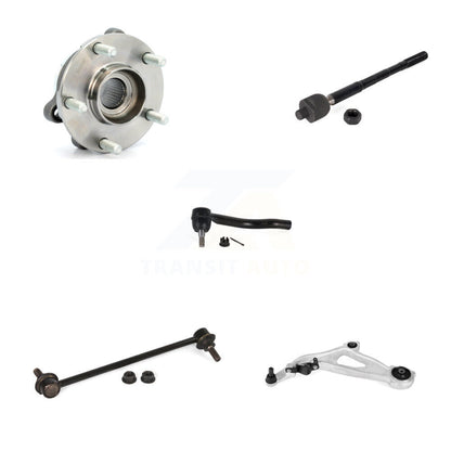 Bearing Lower Arm Tie Rod & Link Front Left Kit (5Pc) For Nissan Pathfinder QX60