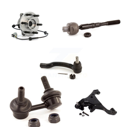 Bearing Lower Control Arm Tie Rod Link Front Left Kit (5Pc) For Nissan Frontier