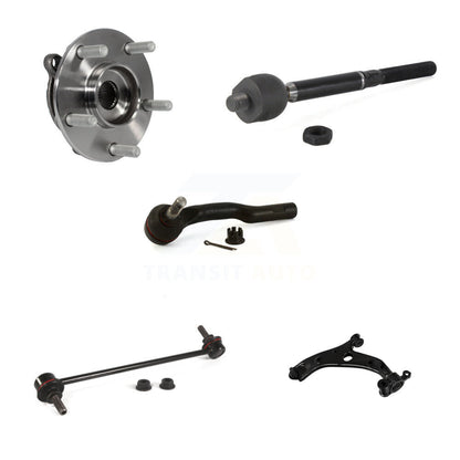 Bearing Lower Control Arm Tie Rod & Link Front Left Kit (5Pc) For Mazda 3 Sport