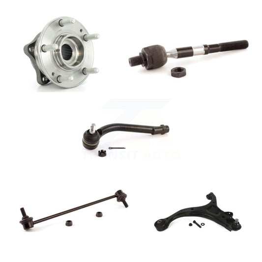 Bearing Lower Control Arm Tie Rod Link Front Left Kit (5Pc) For Hyundai Santa Fe