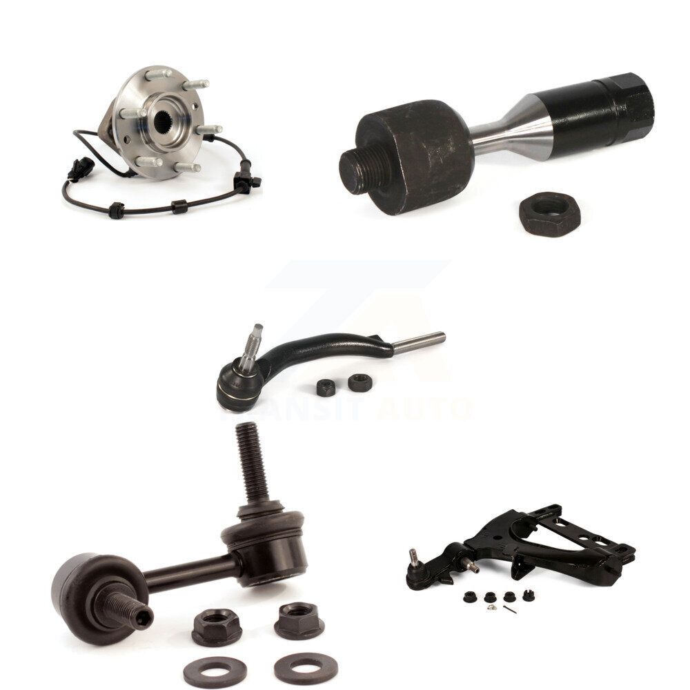 Bearing Lower Control Arm Tie Rod Link Front Left Kit (5Pc) For GMC Envoy XL EXT