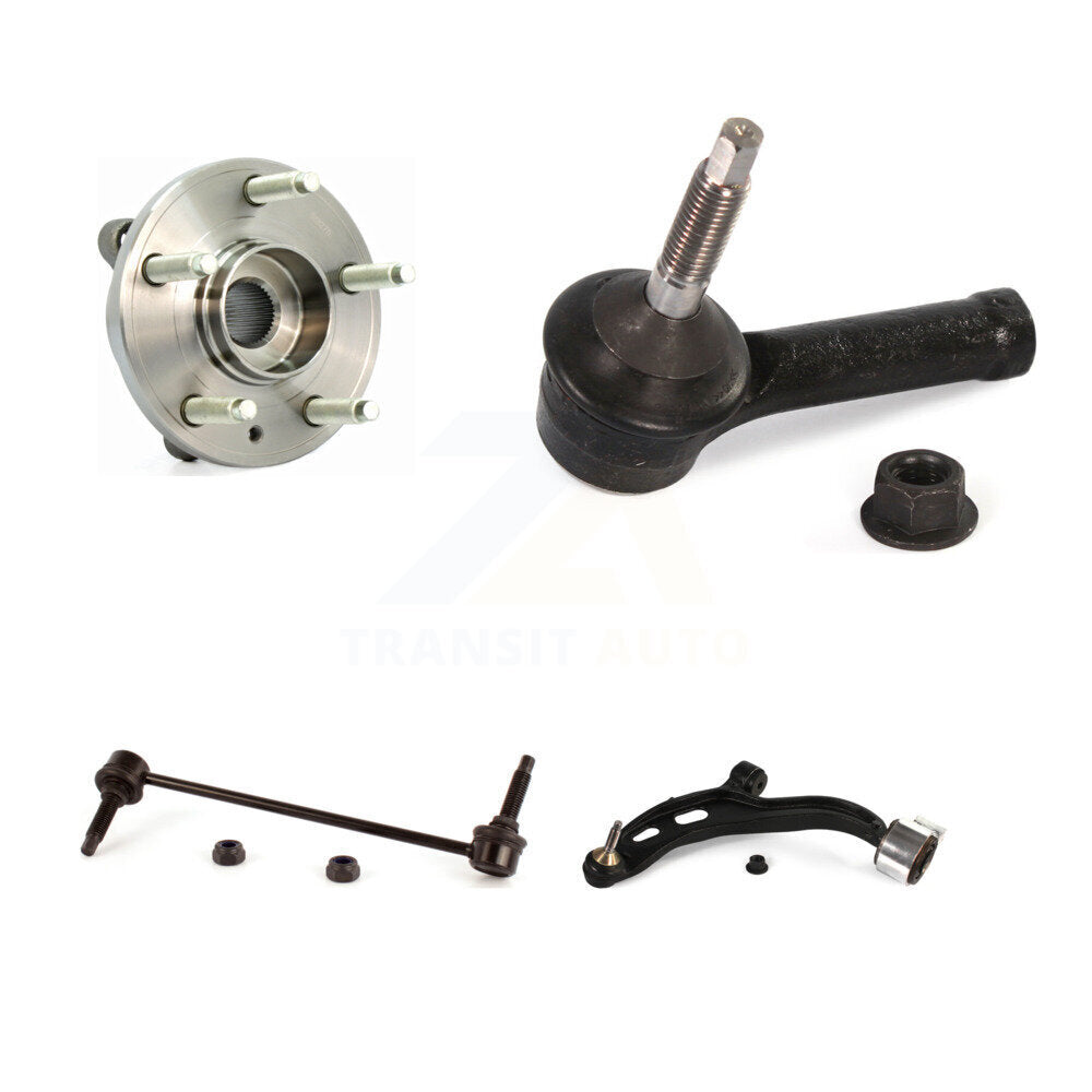 Bearing Lower Arm Outer Tie Rod & Link Front Left Kit For Ford Flex Lincoln MKT