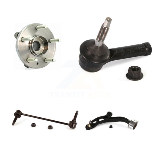 Bearing Lower Arm Outer Tie Rod & Link Front Left Kit For Ford Flex Lincoln MKT