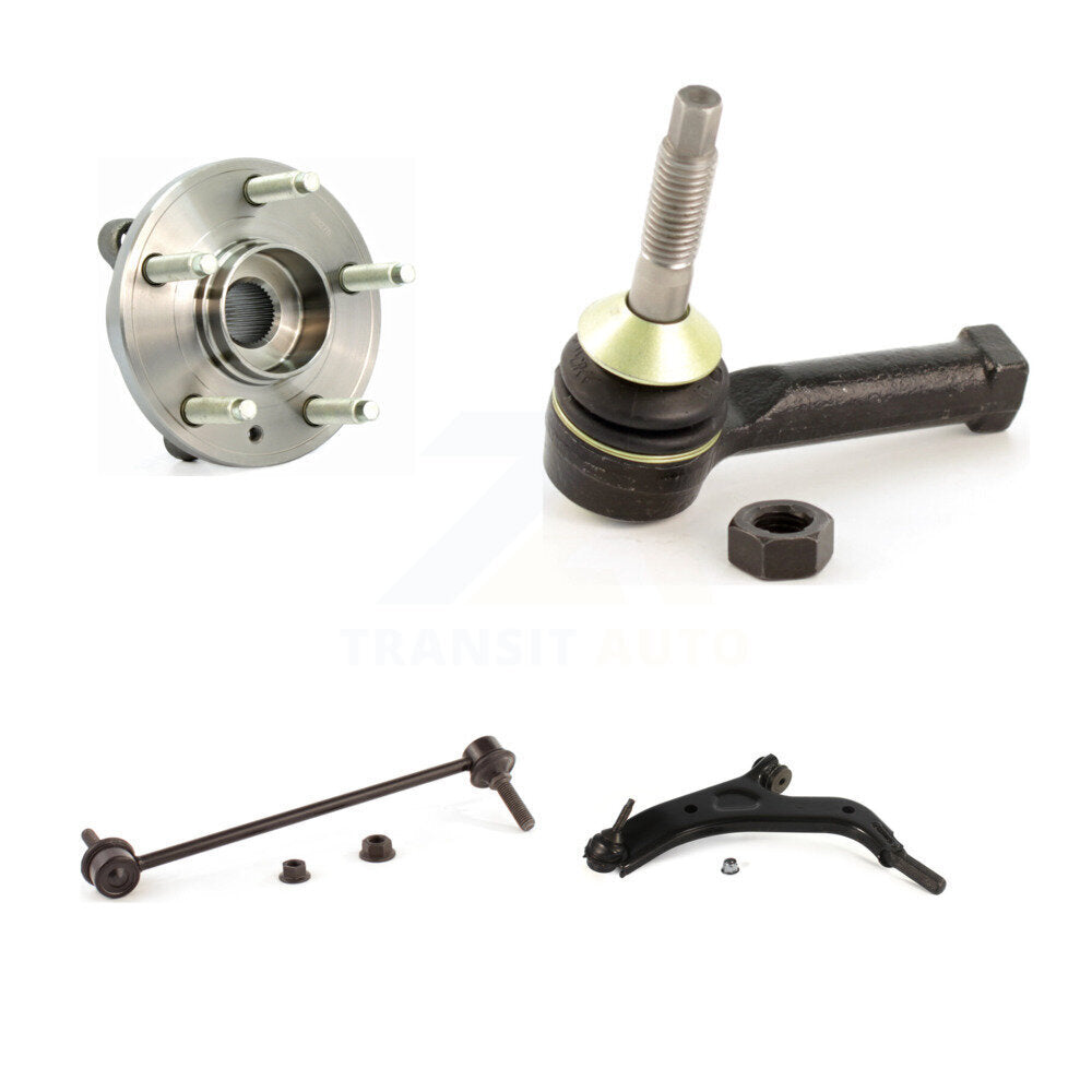 Bearing Lower Control Arm Outer Tie Rod & Link Front Left Kit For 2009 Ford Flex