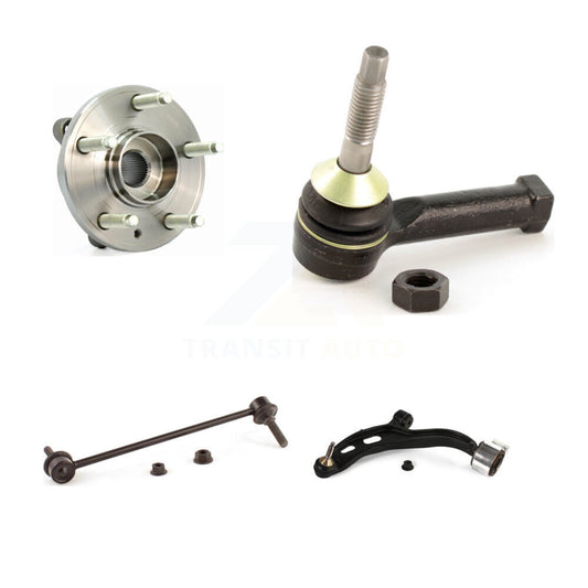 Bearing Lower Control Arm Outer Tie Rod Link Front Left Kit For 2009 Lincoln MKS