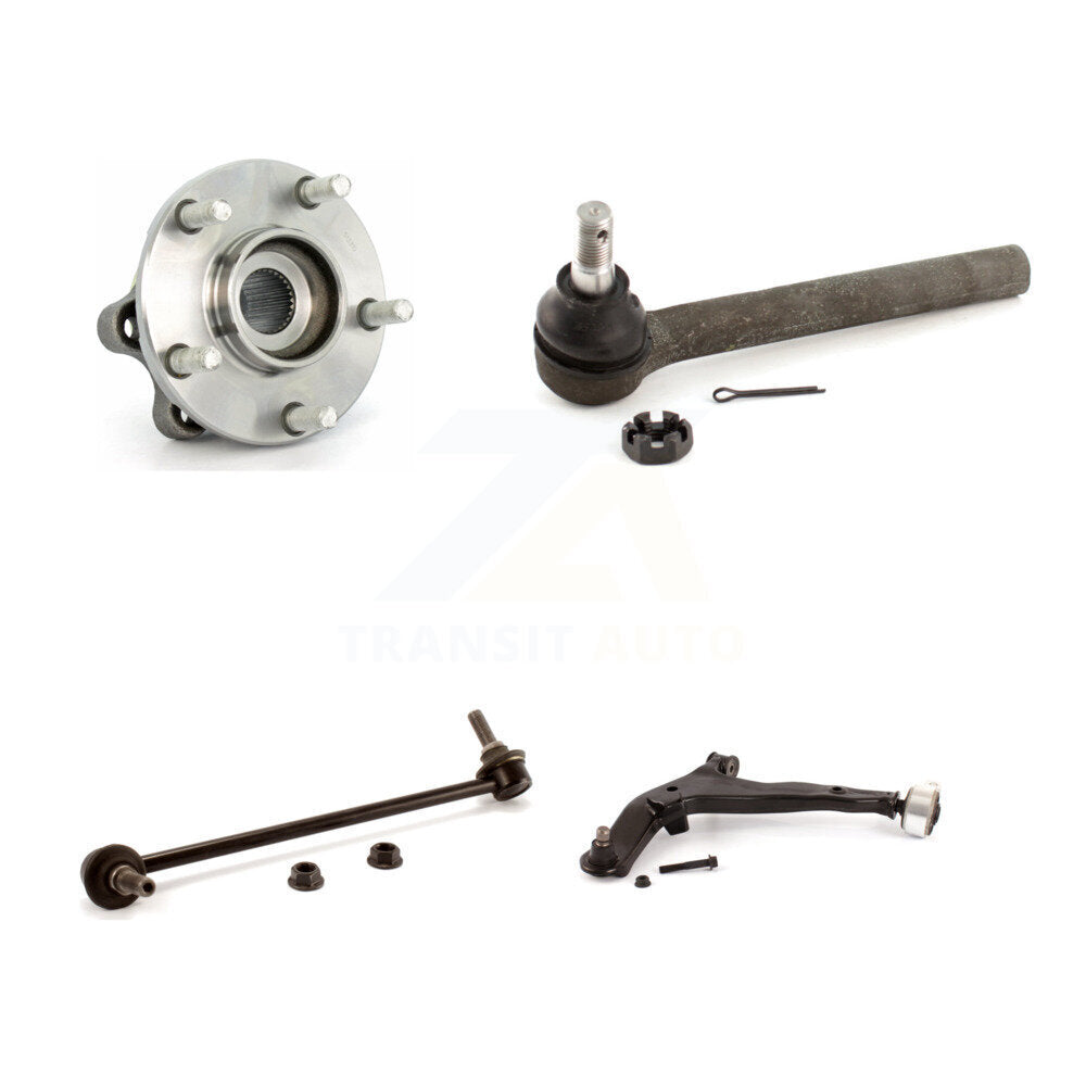 Bearing Lower Arm Outer Tie Rod Link Front Left Kit For 2005-2007 Nissan Murano