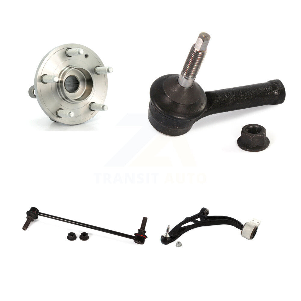 Hub Bearing Lower Arm Outer Tie Rod Link Front Left Kit For Ford Explorer Police