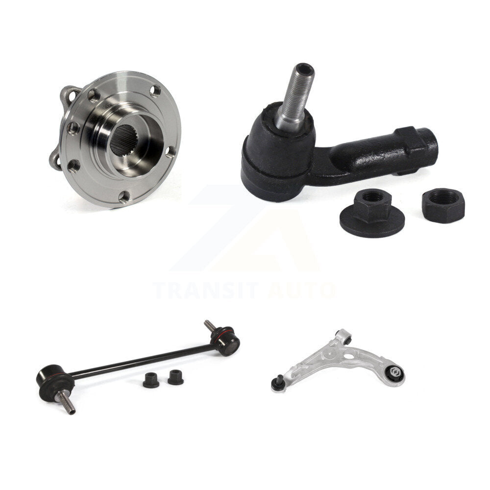 Hub Bearing Lower Control Arm Outer Tie Rod Link Front Left Kit For Chrysler 200
