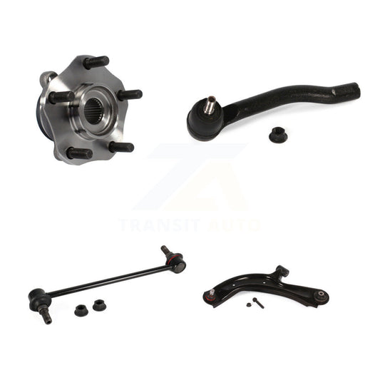 Bearing Lower Control Arm Outer Tie Rod & Link Front Left Kit For Nissan Sentra