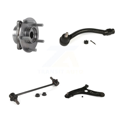 Bearing Lower Control Arm with Ball Joint Outer Tie Rod Link Front Left Kit For