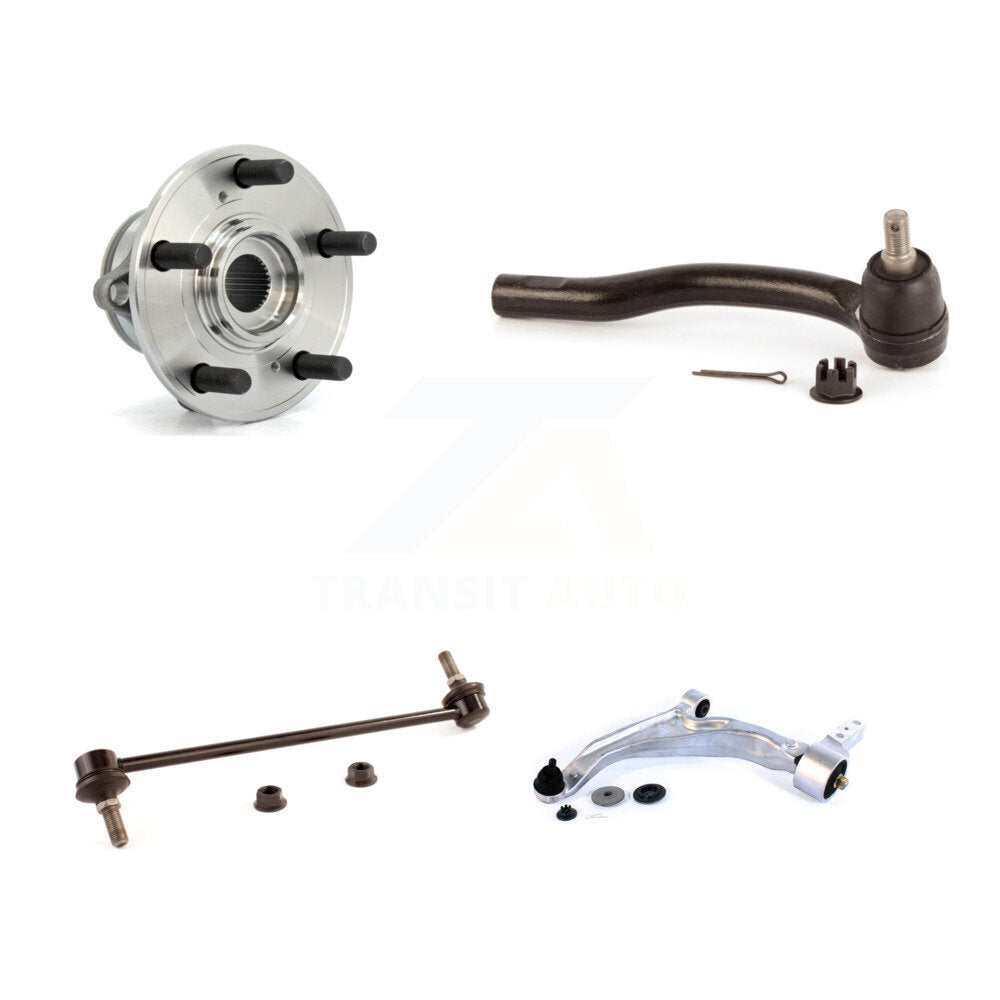 Bearing Lower Arm Outer Tie Rod & Link Front Left Kit For 2009-2015 Honda Pilot