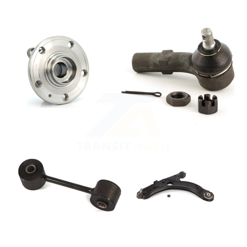 Bearing Lower Control Arm Outer Tie Rod Link Front Left Kit For Volkswagen Jetta