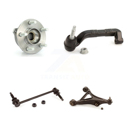 Hub Bearing Lower Control Arm Outer Tie Rod Link Front Left Kit For Chrysler 300