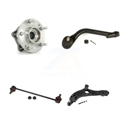 Bearing Lower Control Arm Outer Tie Rod Link Front Left Kit For Hyundai Santa Fe