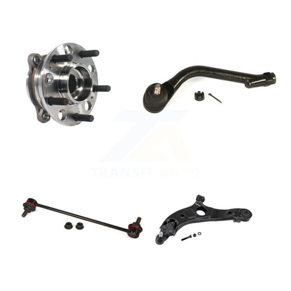 Hub Bearing Lower Arm Outer Tie Rod Link Front Left Kit For Hyundai Santa Fe XL