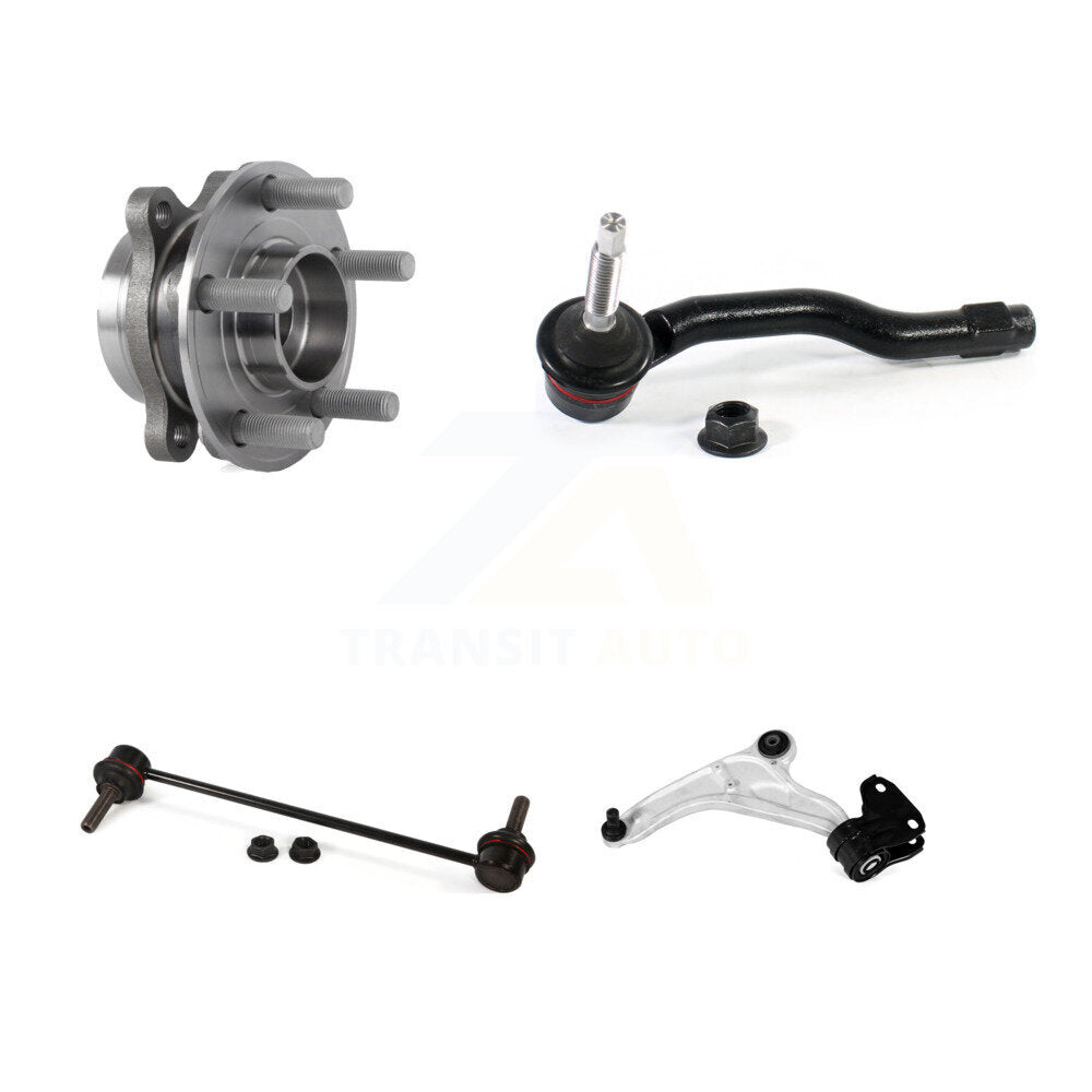 Bearing Lower Arm Outer Tie Rod & Link Front Left Kit For Ford Edge Lincoln MKX