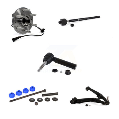 Bearing Lower Control Arm Tie Rod Link Front Left Kit (5Pc) For GMC Sierra 1500