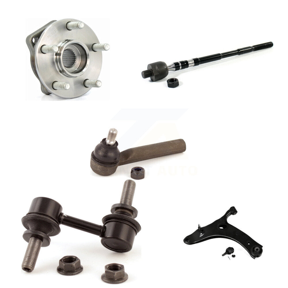 Bearing Lower Control Arm Tie Rod & Link Front Left Kit For Subaru XV Crosstrek