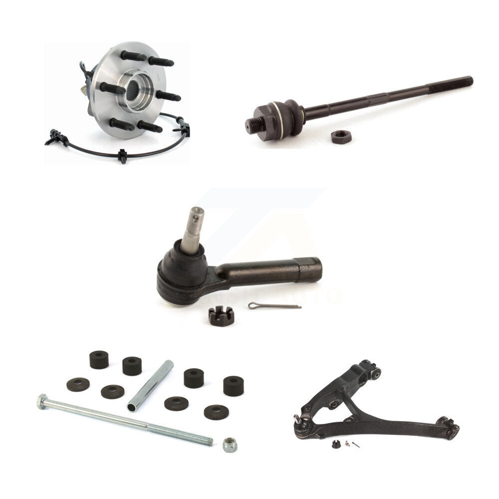 Bearing Lower Control Arm Tie Rod Link Front Left Kit (5Pc) For Chevrolet GMC XL