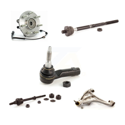 Bearing Lower Control Arm Tie Rod & Link Front Left Kit (5Pc) For Ford F-150 4WD