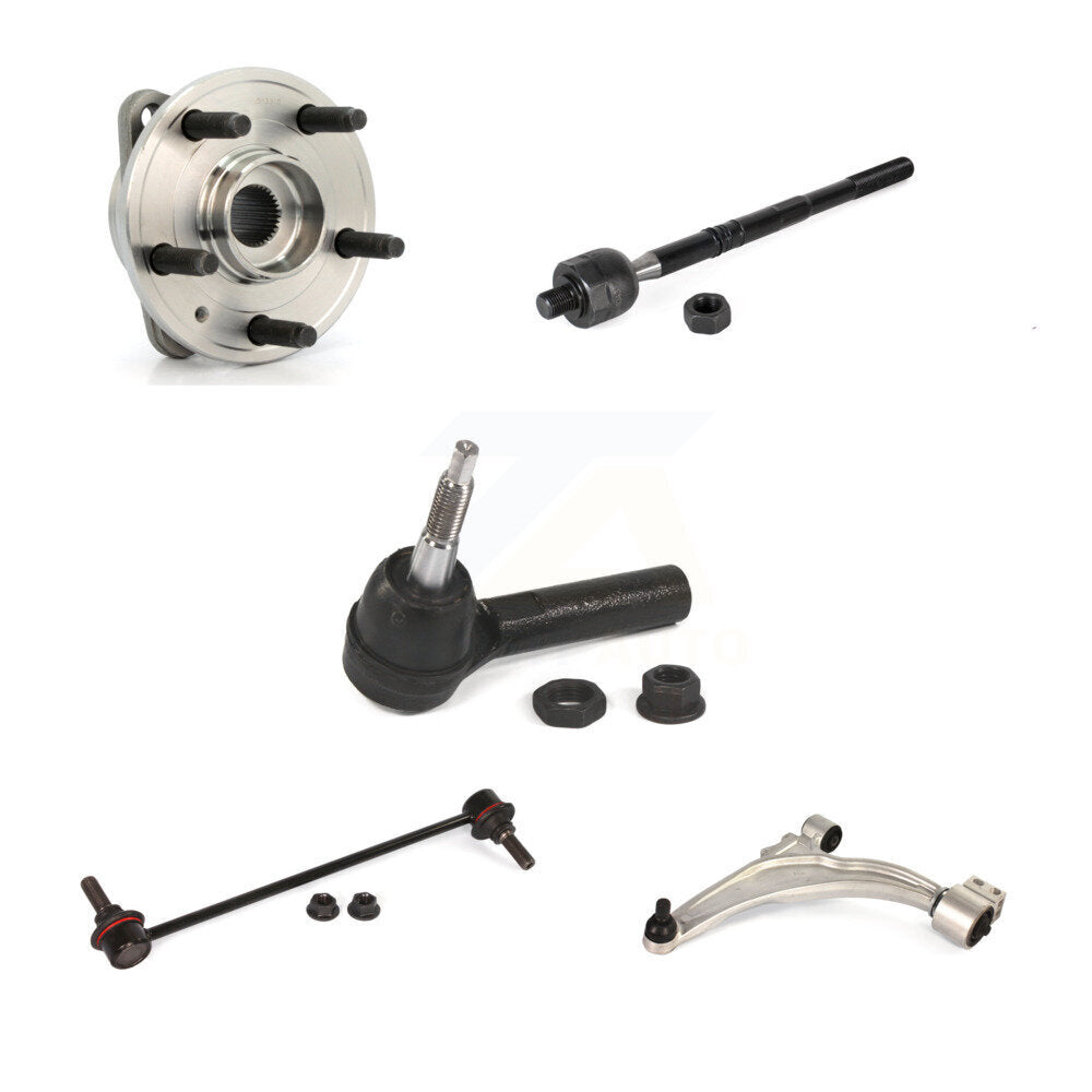 Bearing Lower Arm Tie Rod Link Front Left Kit (5Pc) For Chevrolet Cruze Limited