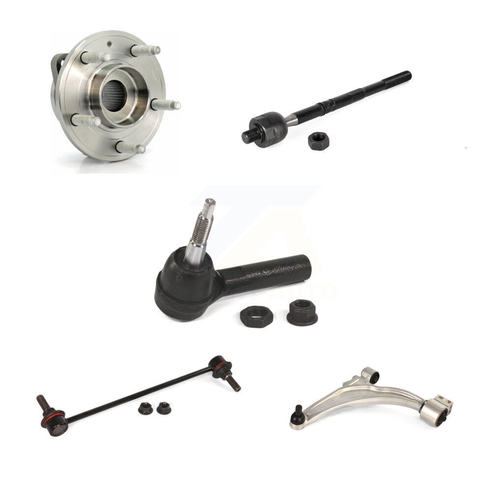 Bearing Lower Control Arm Tie Rod Link Front Left Kit (5Pc) For Chevrolet Cruze
