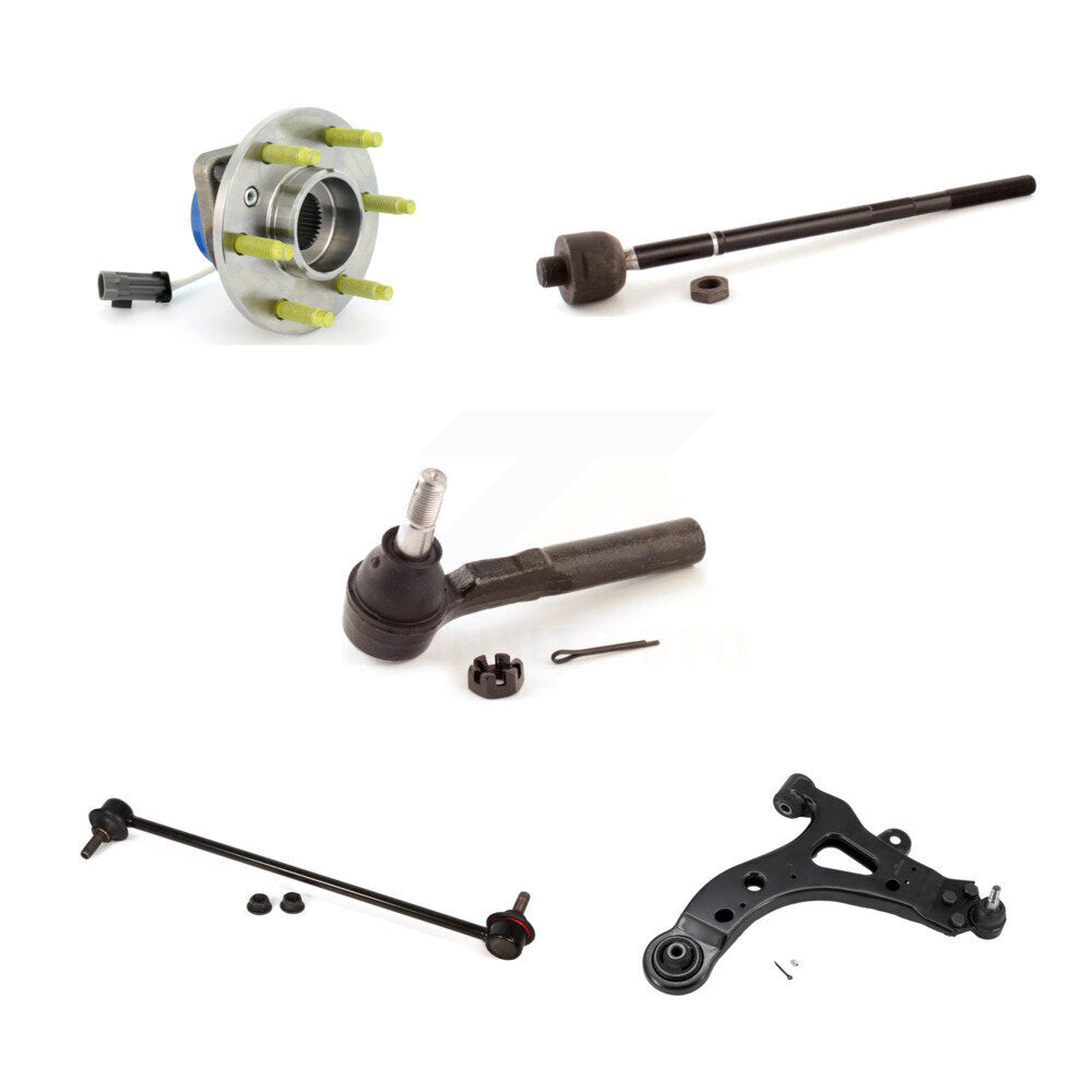 Bearing Lower Control Arm Tie Rod Link Front Left Kit (5Pc) For Pontiac Montana