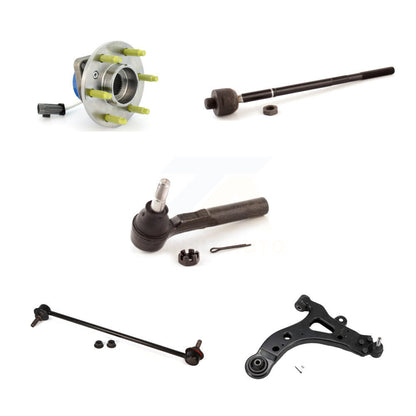 Bearing Lower Control Arm Tie Rod Link Front Left Kit (5Pc) For Pontiac Montana