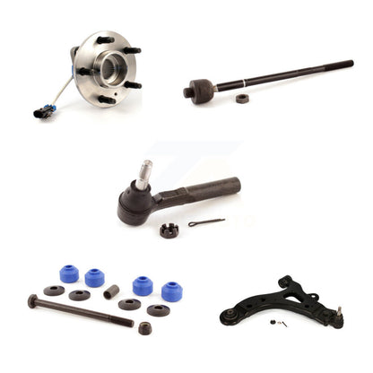Bearing Lower Control Arm Tie Rod Link Front Left Kit (5Pc) For Buick Rendezvous