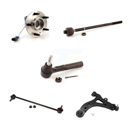 Bearing Lower Control Arm Tie Rod Link Front Left Kit (5Pc) For Pontiac Montana