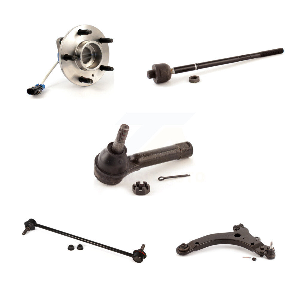 Bearing Lower Control Arm Tie Rod Link Front Left Kit (5Pc) For Pontiac Montana