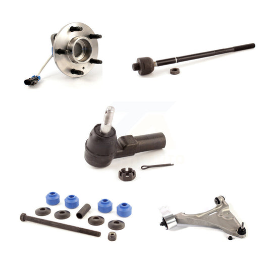 Bearing Lower Arm Tie Rod & Link Front Left Kit (5Pc) For Buick Lucerne Cadillac