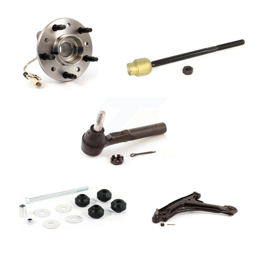 Bearing Lower Arm Tie Rod Link Front Left Kit (5Pc) For Pontiac Grand Am Malibu