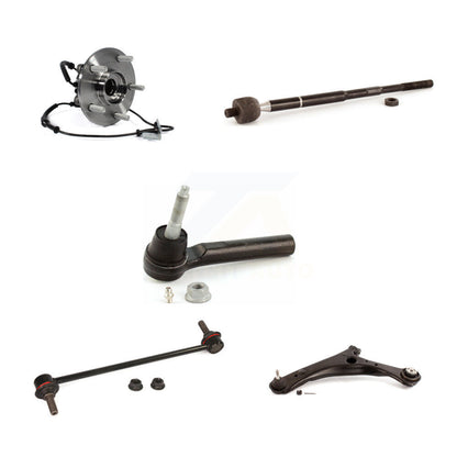 Bearing Lower Arm Tie Rod Link Front Left Kit (5Pc) For Dodge Grand Caravan Town
