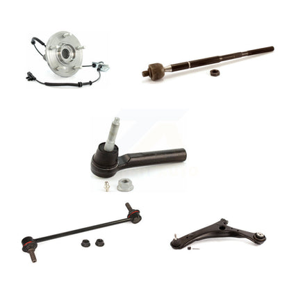 Bearing Lower Arm Tie Rod Link Front Left Kit (5Pc) For Dodge Grand Caravan Town
