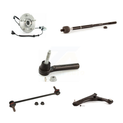 Bearing Lower Arm Tie Rod Link Front Left Kit (5Pc) For Dodge Grand Caravan Town