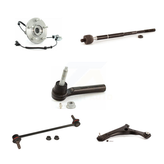 Bearing Lower Arm Tie Rod Link Front Left Kit (5Pc) For Dodge Grand Caravan Town