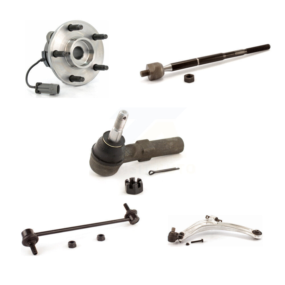 Bearing Lower Control Arm Tie Rod & Link Front Left Kit (5Pc) For Chevrolet HHR