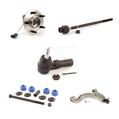 Bearing Lower Arm Tie Rod Link Front Left Kit (5Pc) For Pontiac Bonneville Buick