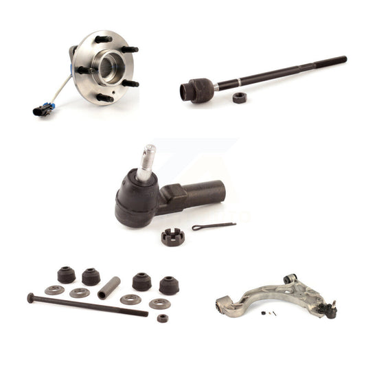 Bearing Lower Arm Tie Rod Link Front Left Kit (5Pc) For Pontiac Bonneville Buick